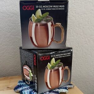 Copper Moscow Mule Mug— 2 PACK